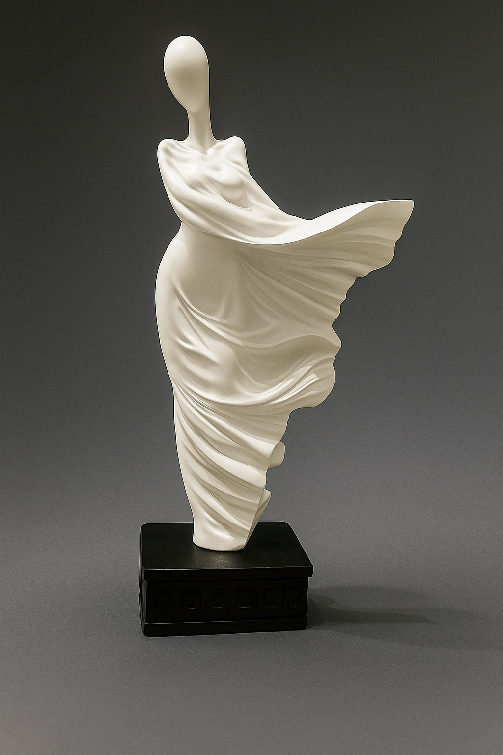 The Muse in Motion Sculpture