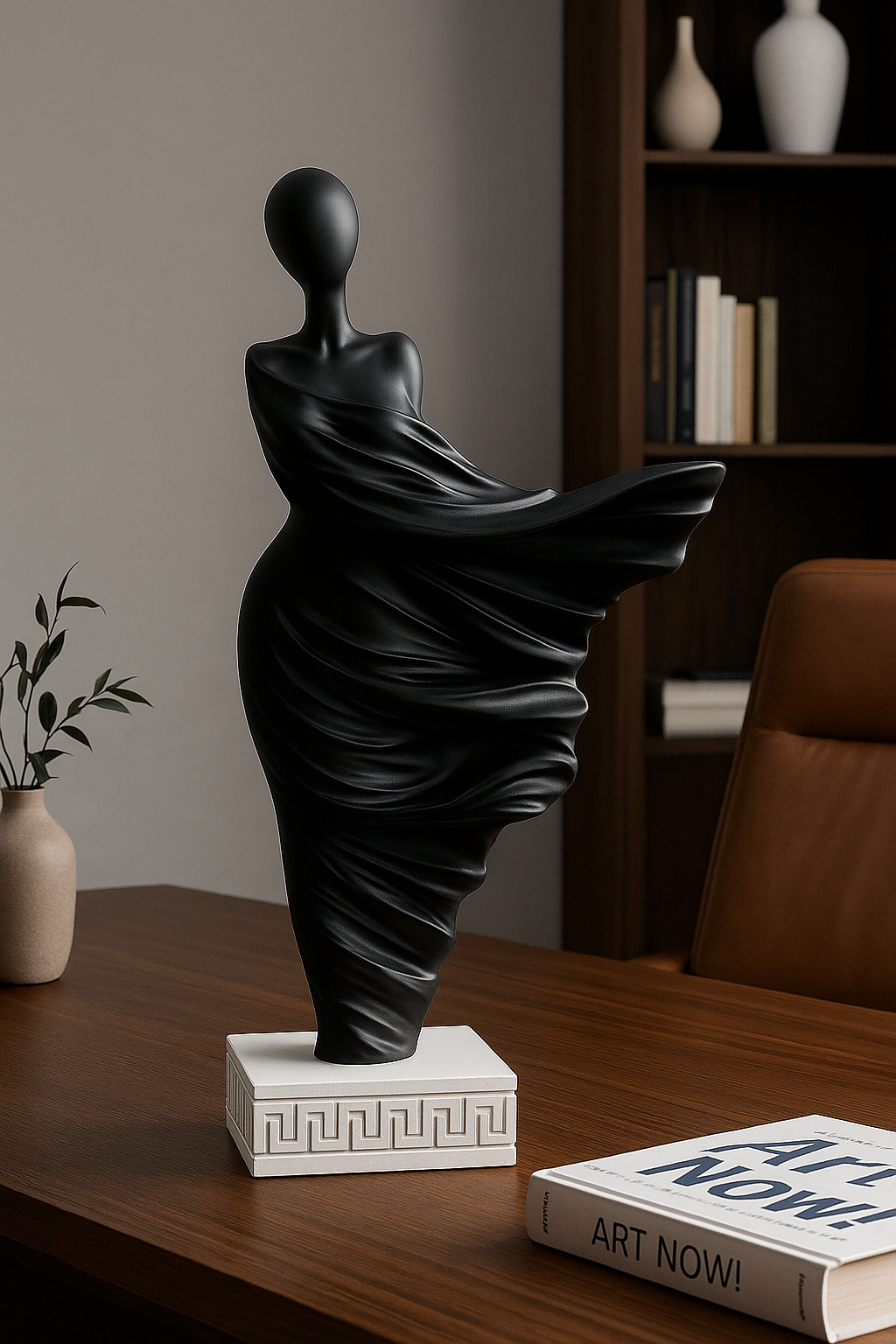 The Muse in Motion Sculpture