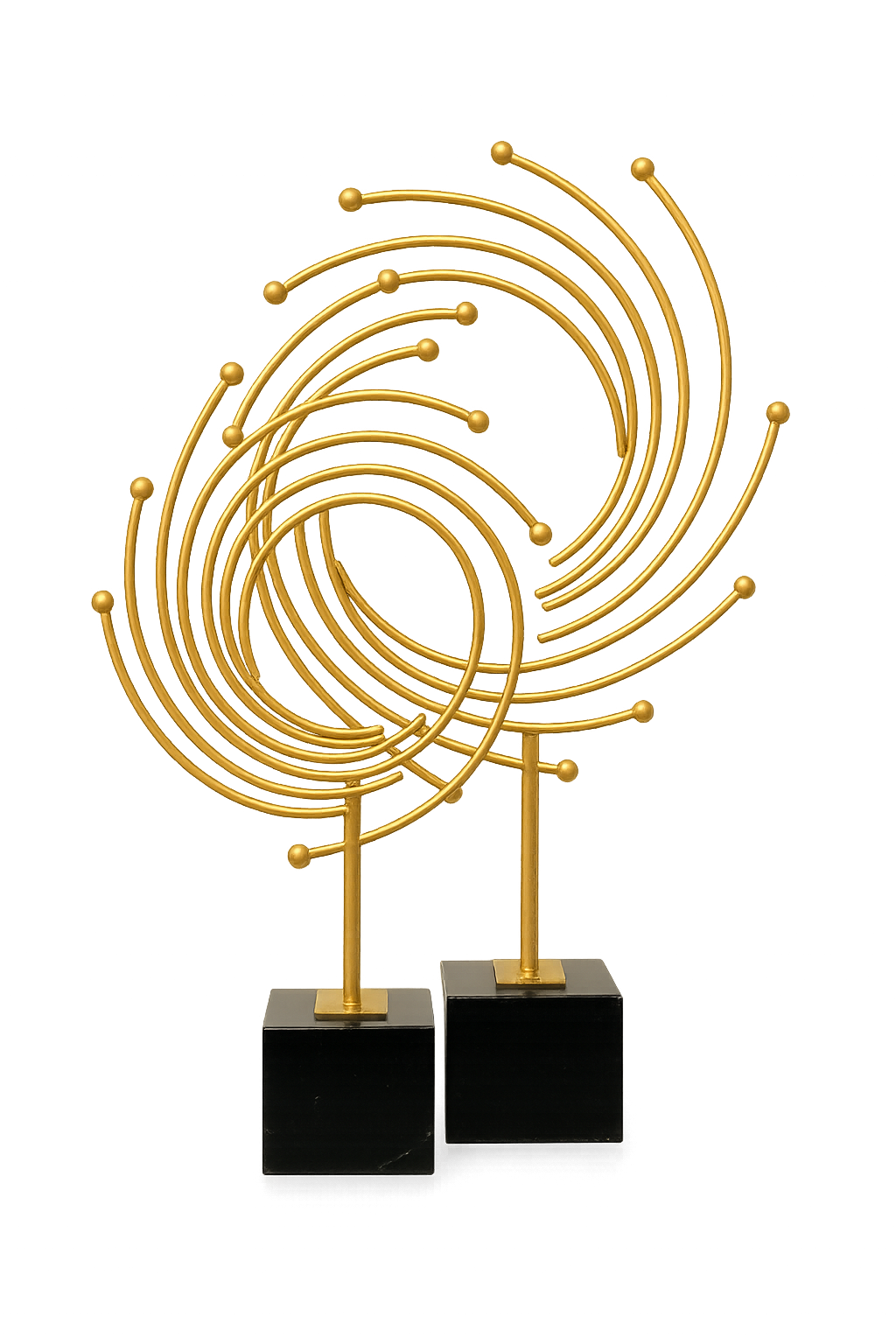 Golden Orbit Sculpture