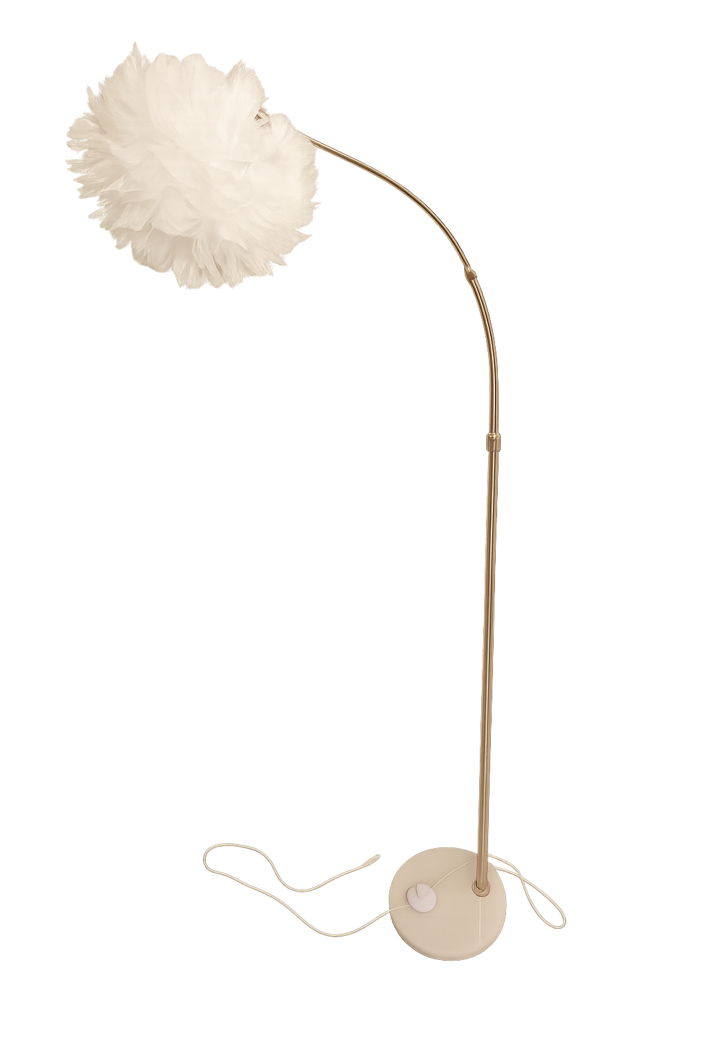 Feather Glow Floor Lamp