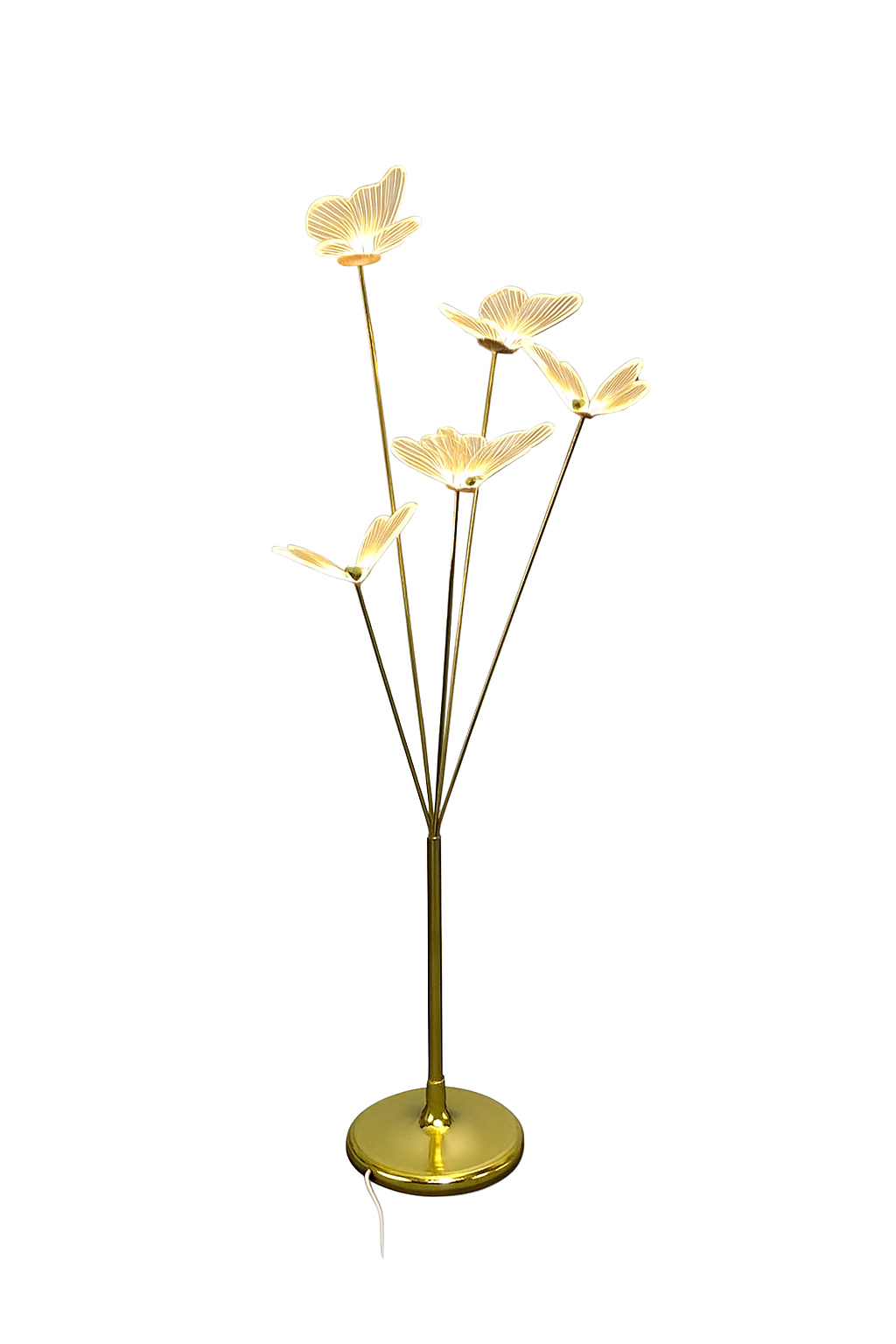 Golden Blossom Floor Lamp