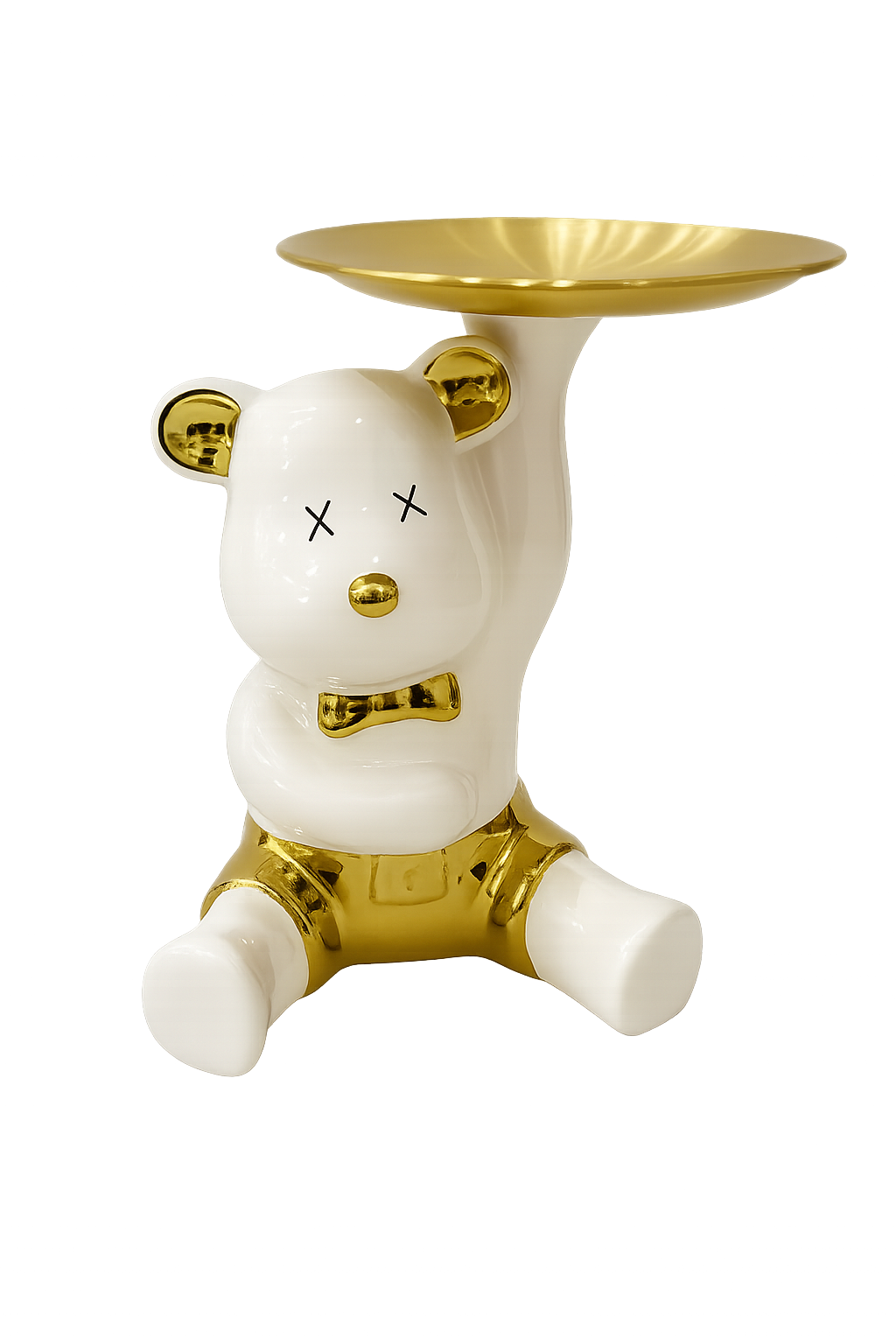 Golden Luxe Bear Tray