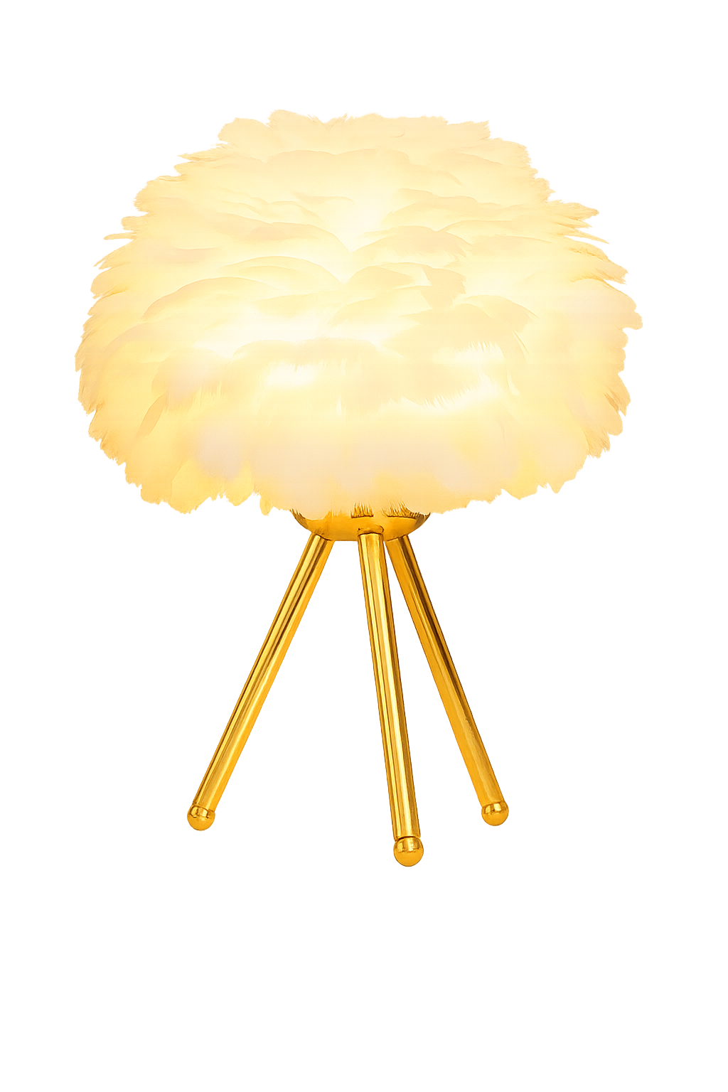 Feather Glow Table Lamp