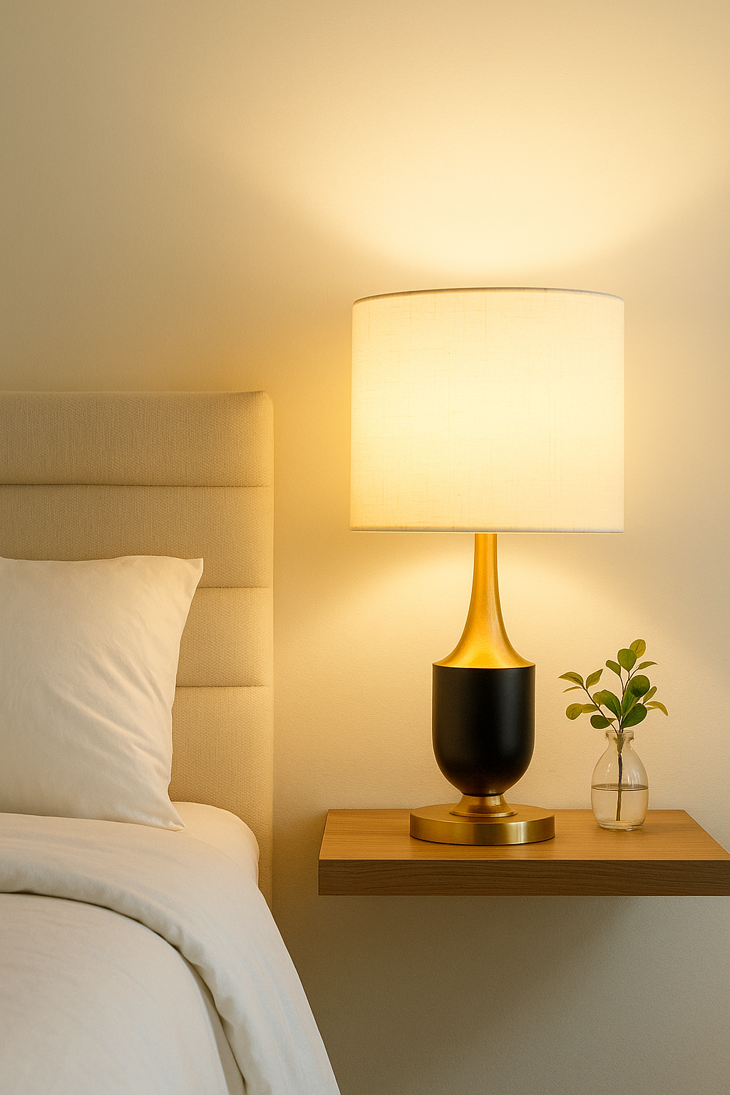 Gold Metal Table Lamp