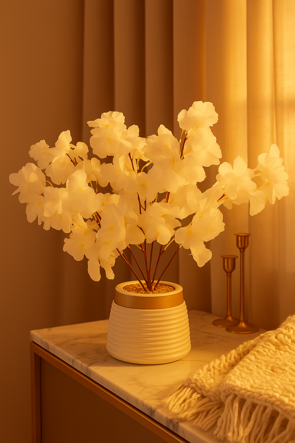 White Blossom Serenity Plant