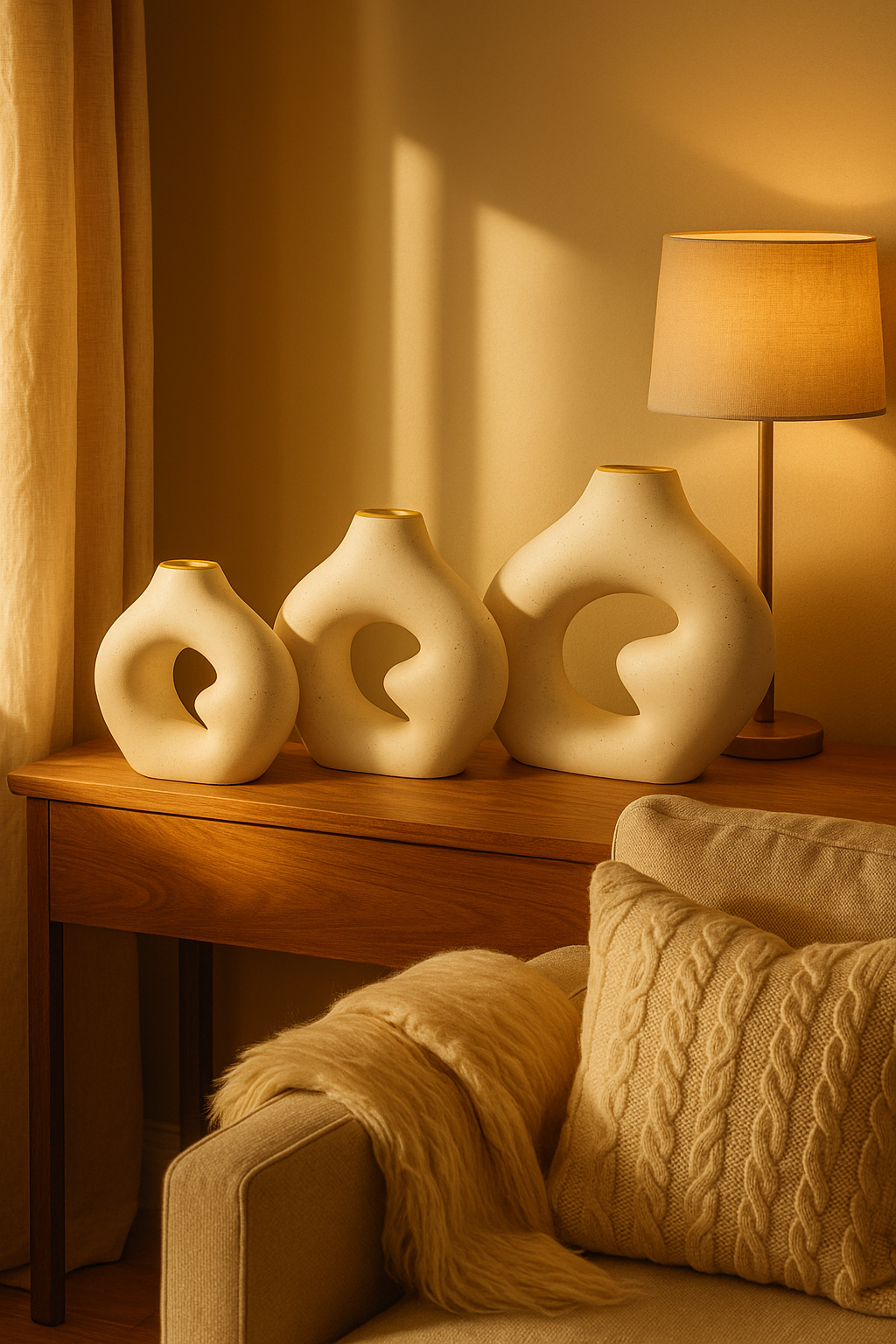 Abstract Harmony Vase Set