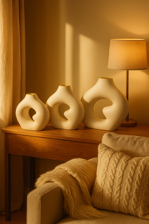 Abstract Harmony Vase Set